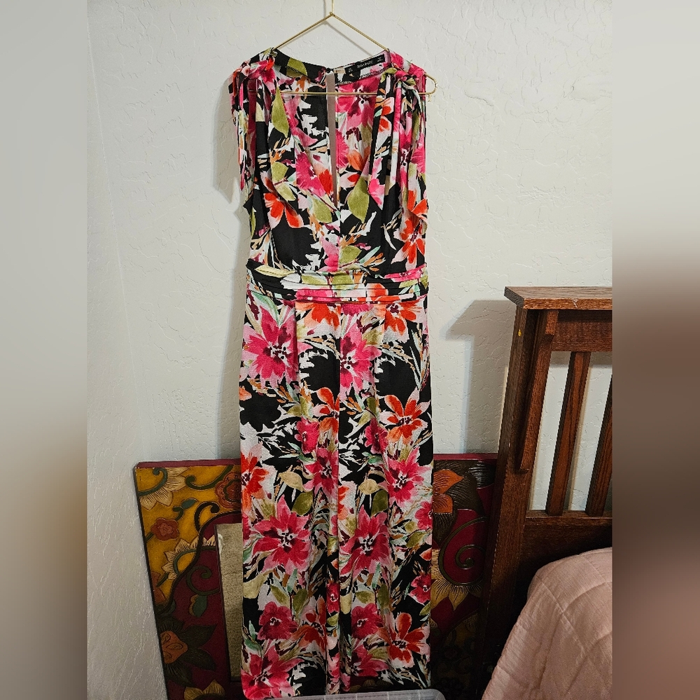 Zara Multicolor Floral Jumpsuit
